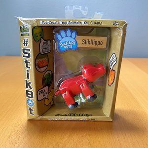 Stikbot Safari Pets Solid Red StikHippo